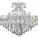 Karla 49-Light 72"D Crystal Chandelier 2381G72C-SS