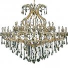 Karla 49-Light 72"D Crystal Chandelier 2381G72G-GT-RC