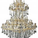 Karla 85-Light 72"D Crystal Chandelier 2381G96G-SS