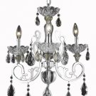 Kerman 3-Light 19"D Crystal Chandelier 2406D19C-SA