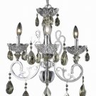 Kerman 3-Light 19"D Crystal Chandelier 2406D19C-GT-RC