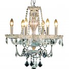 Portier 6-Light 21"D Crystal Chandelier 6712D21G-RC