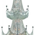 Taillefer 36-Light 36"D Crystal Chandelier 7607G36C-SS