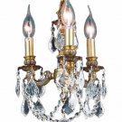 Tempeste 3-Light 10"D Crystal Ceiling Pendant 7738D10FG-RC