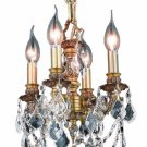 Tempeste 4-Light 10"D Crystal Ceiling Pendant 7739D10FG-EC