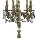 Reynard 5-Light 13"D Crystal Table Lamp 7825TL13FG-GT-SS
