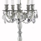 Reynard 5-Light 13"D Crystal Table Lamp 7825TL13PW-SA