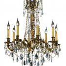 Reynard 8-Light 24"D Crystal Chandelier 7827D24FG-RC