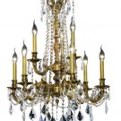 Reynard 9-Light 23"D Crystal Chandelier 7828D23FG-EC