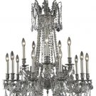 Reynard 15-Light 28"D Crystal Chandelier 7833D28PW-RC