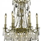 Telfour 9-Light 22"D Crystal Chandelier 7913D22AB-EC