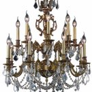 Rowland 16-Light 28"D Crystal Chandelier 8089D28FG-EC