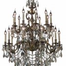 Rowland 20-Light 36"D Crystal Chandelier 8092G36AB-GS-SS