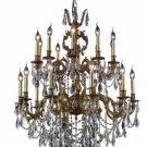 Rowland 20-Light 36"D Crystal Chandelier 8092G36FG-RC