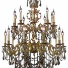 Rowland 20-Light 36"D Crystal Chandelier 8092G36FG-GT-RC