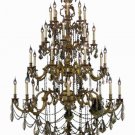 Rowland 32-Light 48"D Crystal Chandelier 8103G48FG-GT-RC