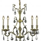 Sage 4-Light 6"D Crystal Chandelier 8164D26AB-SS-RC