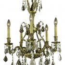 Sage 5-Light 21"D Crystal Chandelier 8165D21AB-GS-SS