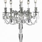 Sage 5-Light 18"D Crystal Table Lamp 8165TL18PW-SA