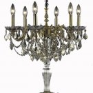 Sage 6-Light 20"D Crystal Table Lamp 8166TL20FG-GT-RC