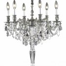Sage 6-Light 20"D Crystal Table Lamp 8166TL20PW-RC