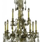 Sage 12-Light 25"D Crystal Chandelier 8171D25AB-GS-RC