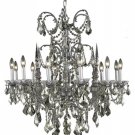 Sebastien 12-Light 32"D Crystal Chandelier 8256D32PW-GT-RC
