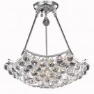 Taillefer 8-Light 18"D Crystal Chandelier 8332D18C-RC
