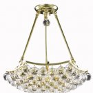 Taillefer 8-Light 18"D Crystal Chandelier 8332D18G-SA