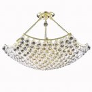 Taillefer 12-Light 30"D Crystal Chandelier 8332D30G-SS