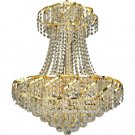 Udell 11-Light 22"D Crystal Chandelier 8341D22G-EC