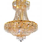 Udell 15-Light 26"D Crystal Chandelier 8342D26G-SS