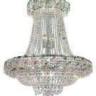 Udell 18-Light 30"D Crystal Chandelier 8342D30C-RC