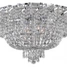 Udell 10-Light 26"D Crystal Flush Mount 8342F26C-RC