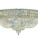 Udell 36-Light 48"D Crystal Flush Mount 8342F48C-SS