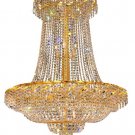 Udell 22-Light 36"D Crystal Chandelier 8342G36SG-SS