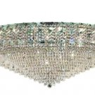 Udell 36-Light 48"D Crystal Flush Mount 8344F48C-EC