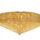 Udell 36-Light 48"D Crystal Flush Mount 8344F48G-EC