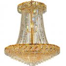 Udell 22-Light 36"D Crystal Chandelier 8344G36SG-SA