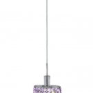 Wiatt 1-Light 4.5"D Crystal Ceiling Pendant 1089D-S-E-RO-RC