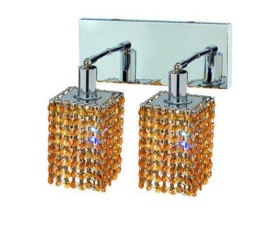 Wiatt 2-Light 4.5"D Crystal Wall Sconce 1090W-O-S-LT-SS