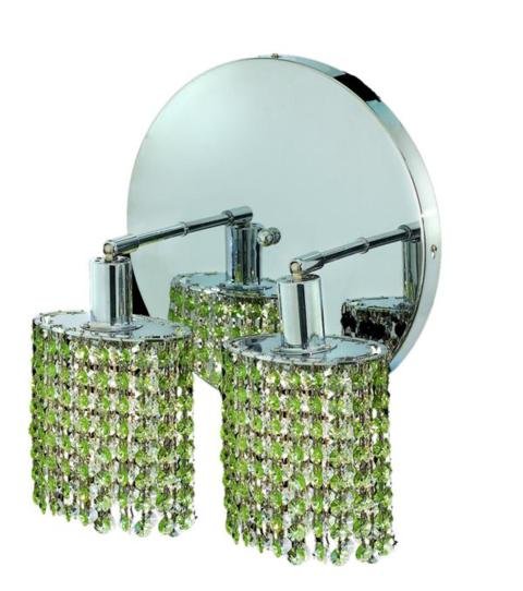 Wiatt 2-Light 9"D Crystal Wall Sconce 1090W-R-E-LP-RC