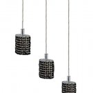 Wiatt 3-Light 14.5"D Crystal Ceiling Pendant 1091D-O-E-JT-RC