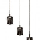 Wiatt 3-Light 14.5"D Crystal Ceiling Pendant 1091D-O-R-JT-SS