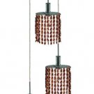 Wiatt 3-Light 9"D Crystal Ceiling Pendant 1091D-R-E-TO-RC