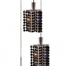 Wiatt 3-Light 9"D Crystal Ceiling Pendant 1091D-R-P-JT-RC