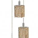 Wiatt 3-Light 9"D Crystal Ceiling Pendant 1091D-R-S-GT-RC