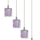 Wiatt 4-Light 26"D Crystal Ceiling Pendant 1092D-O-E-RO-SS