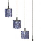 Wiatt 4-Light 26"D Crystal Ceiling Pendant 1092D-O-E-SA-RC