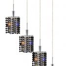 Wiatt 4-Light 26"D Crystal Ceiling Pendant 1092D-O-P-JT-RC